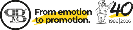 P&B — From emotion to promotion — 40 anni 1986-2026
